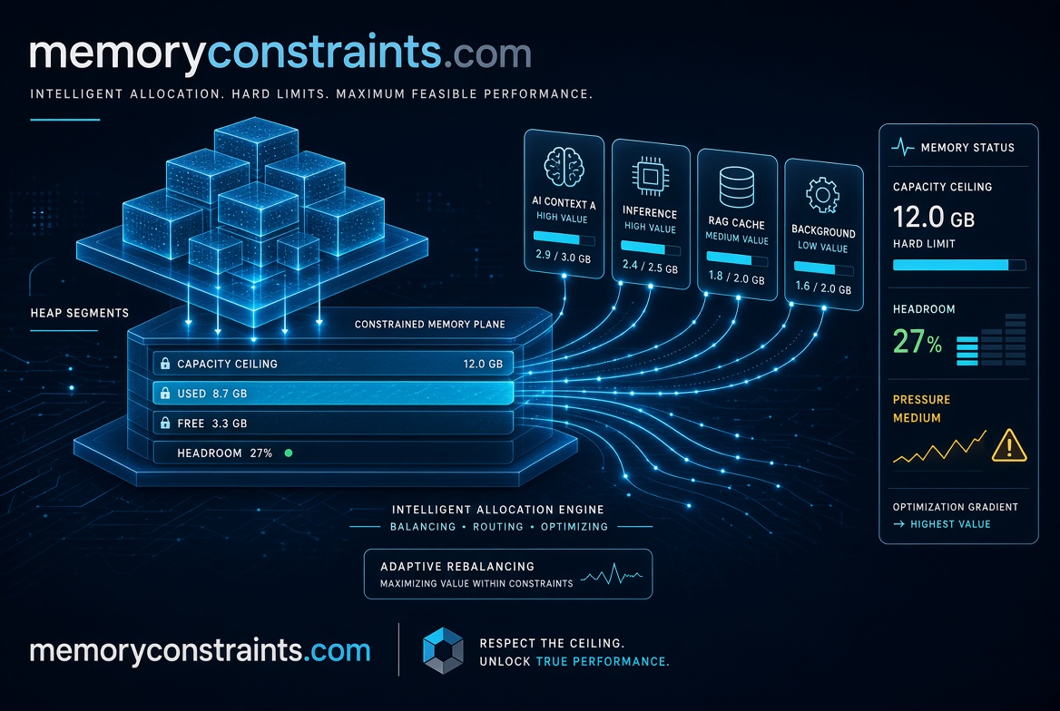 memoryconstraints.com logo concept