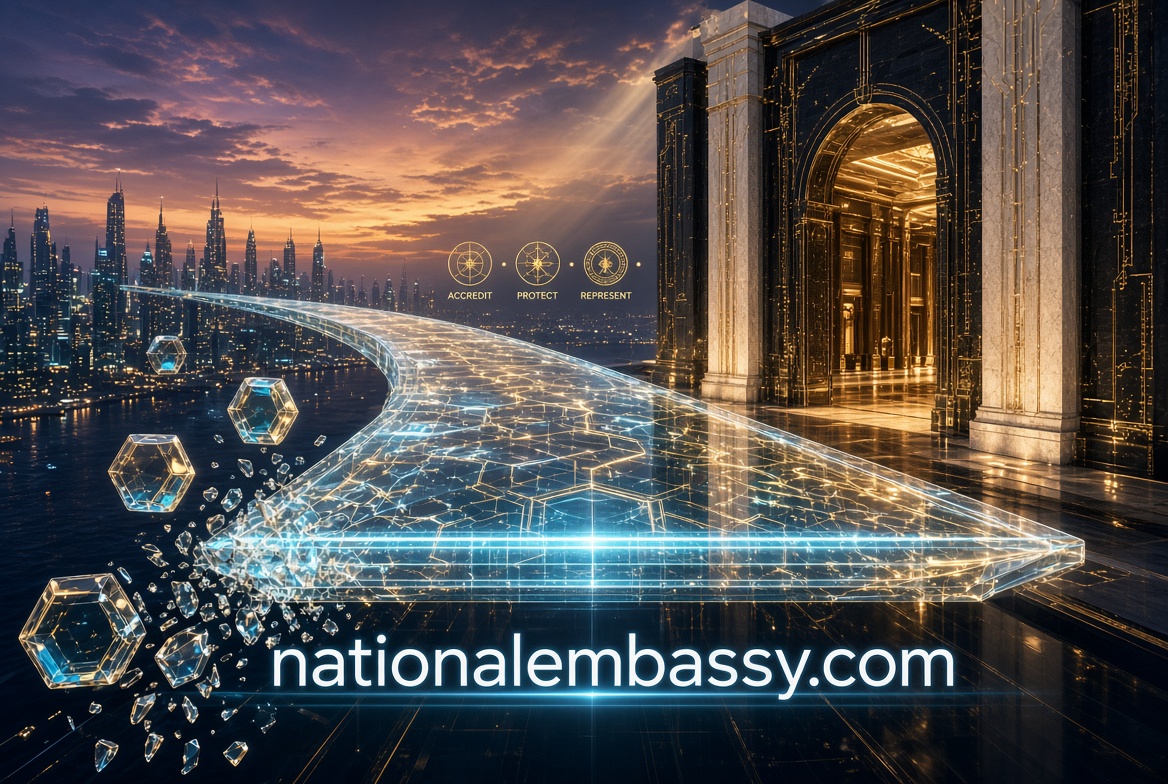 nationalembassy.com logo concept