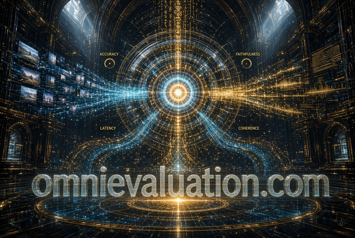 omnievaluation.com logo concept