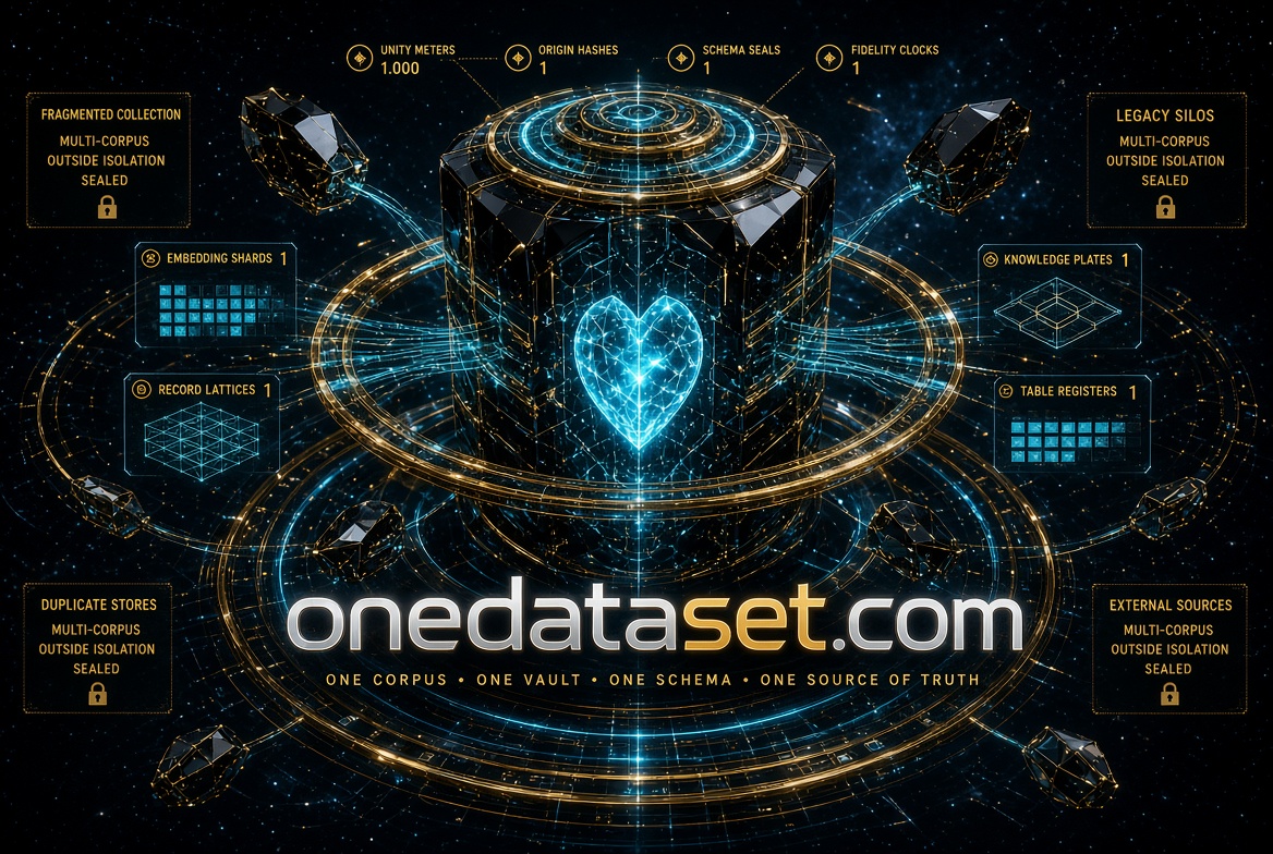 onedataset.com logo concept