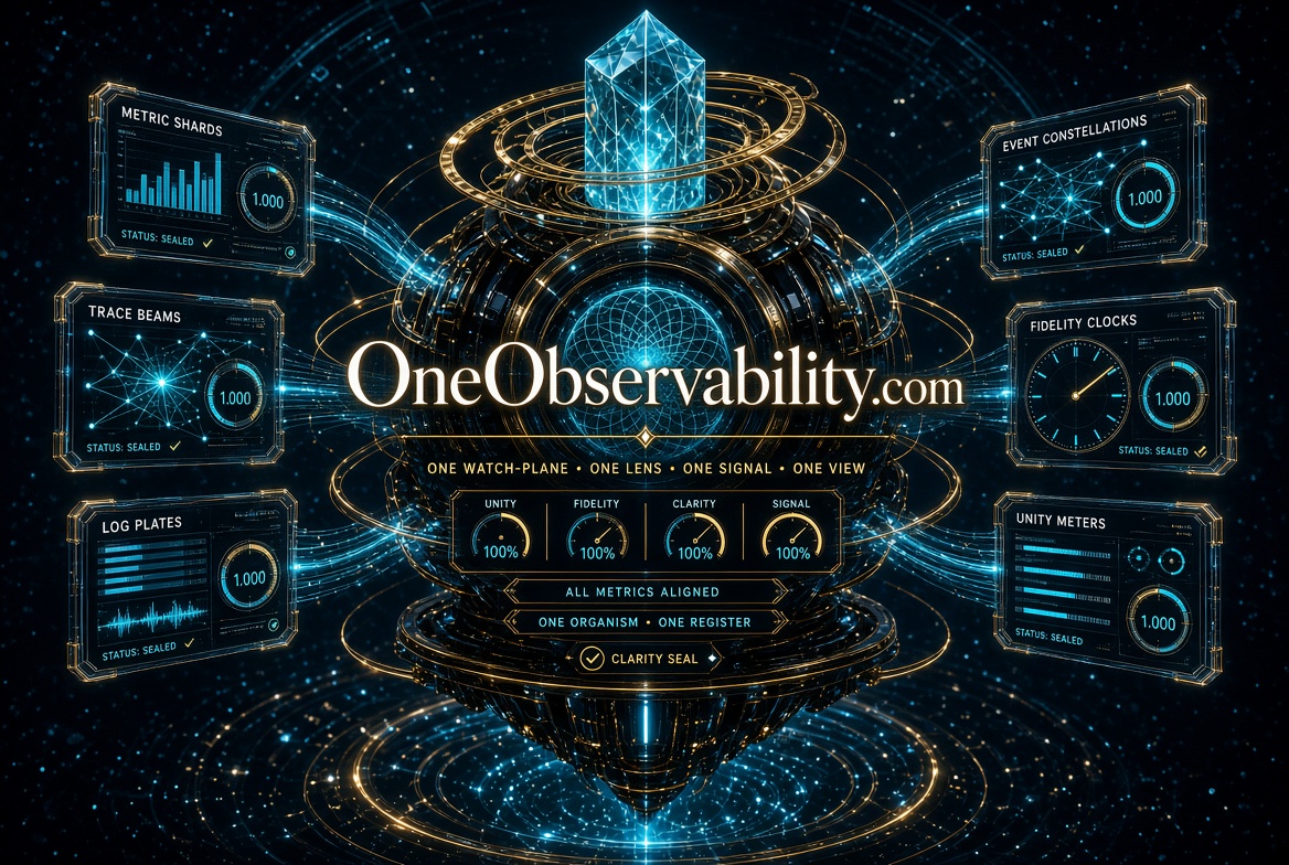 oneobservability.com logo concept