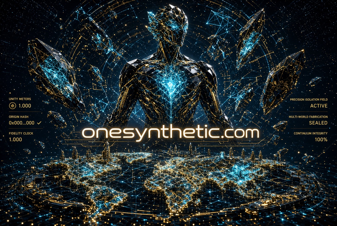 onesynthetic.com logo concept