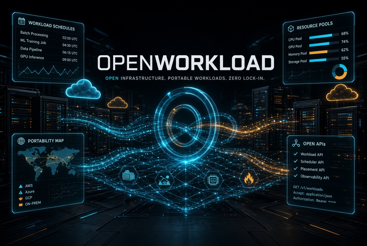 openworkload.com logo concept