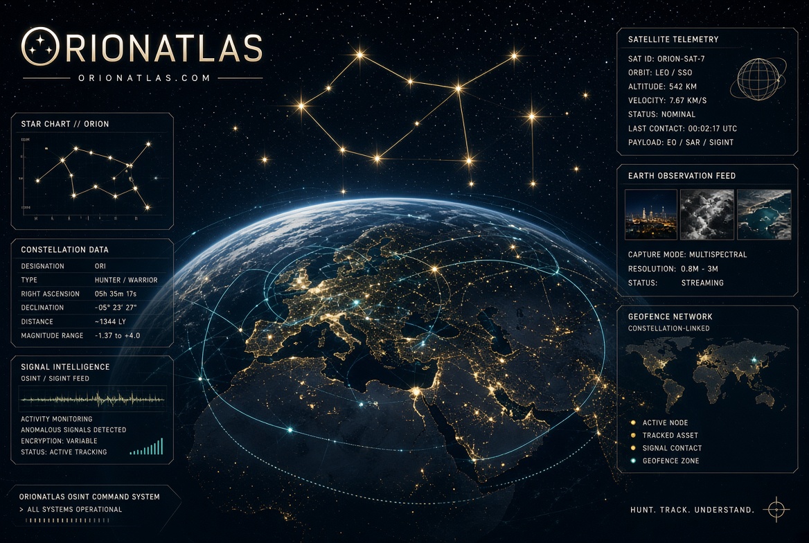 orionatlas.com logo concept