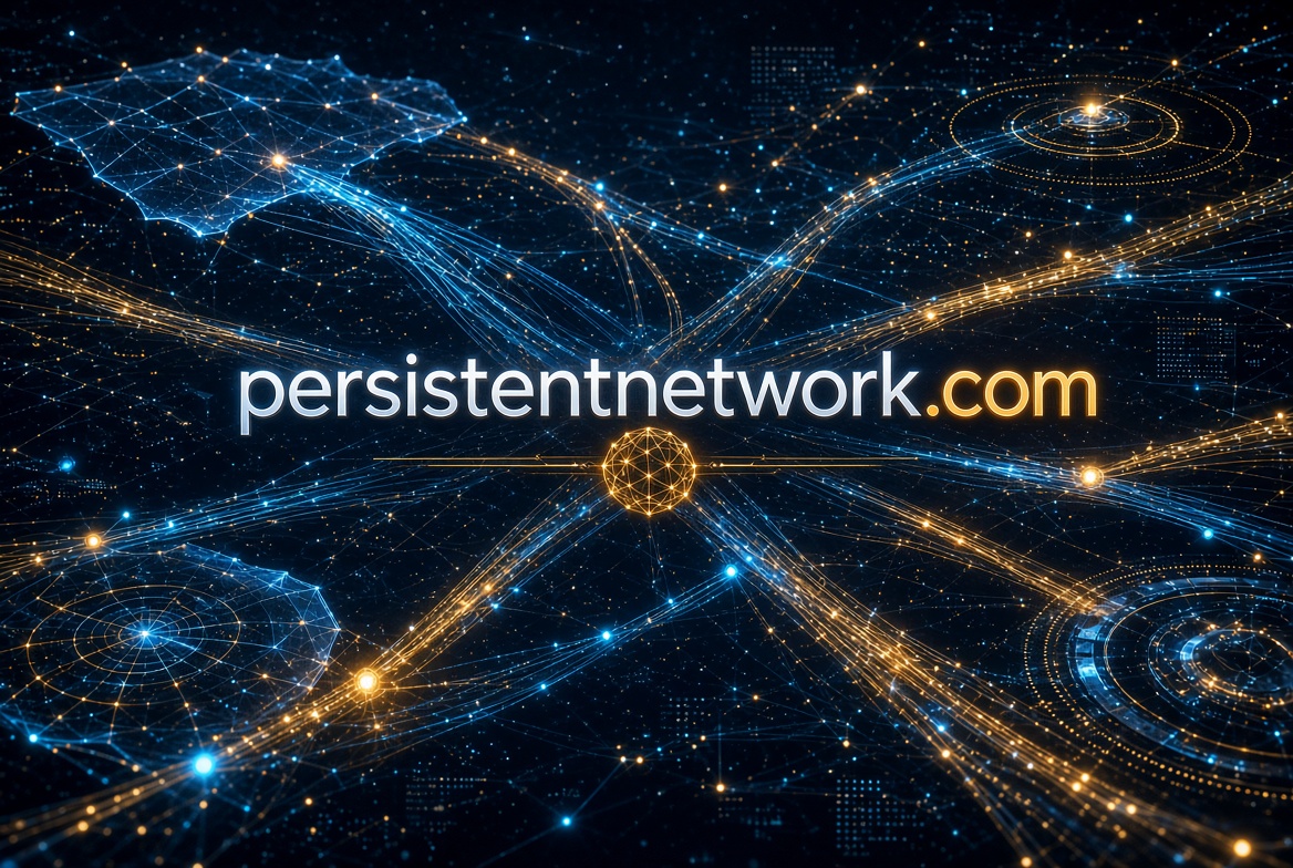 persistentnetwork.com logo concept