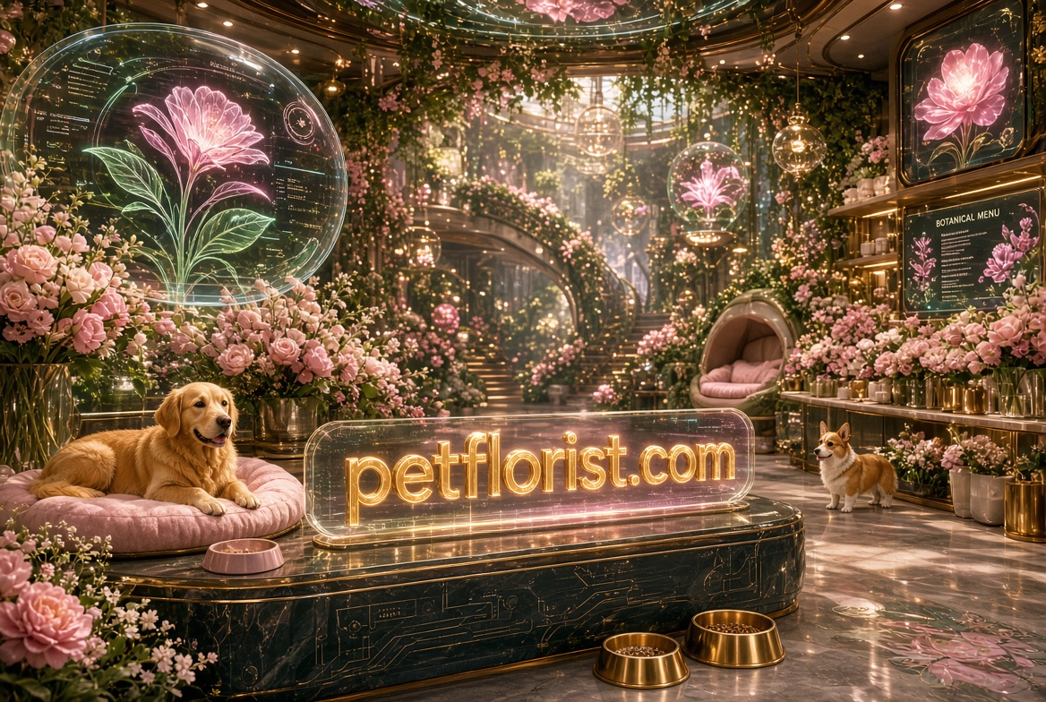 petflorist.com logo concept