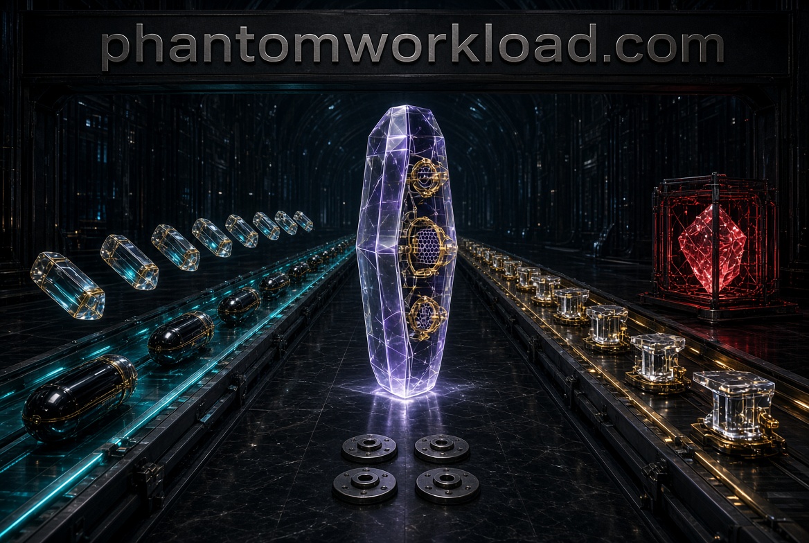 phantomworkload.com logo concept
