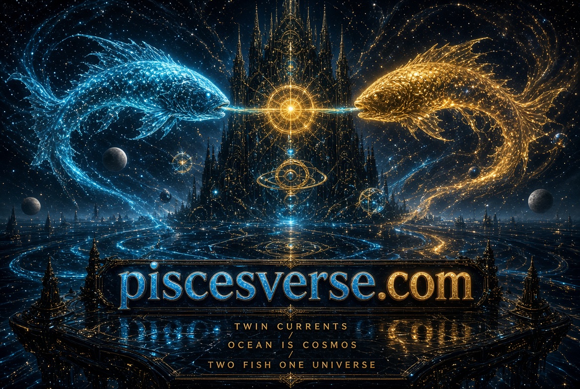 piscesverse.com logo concept