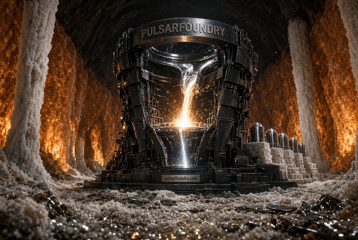 pulsarfoundry.com logo concept
