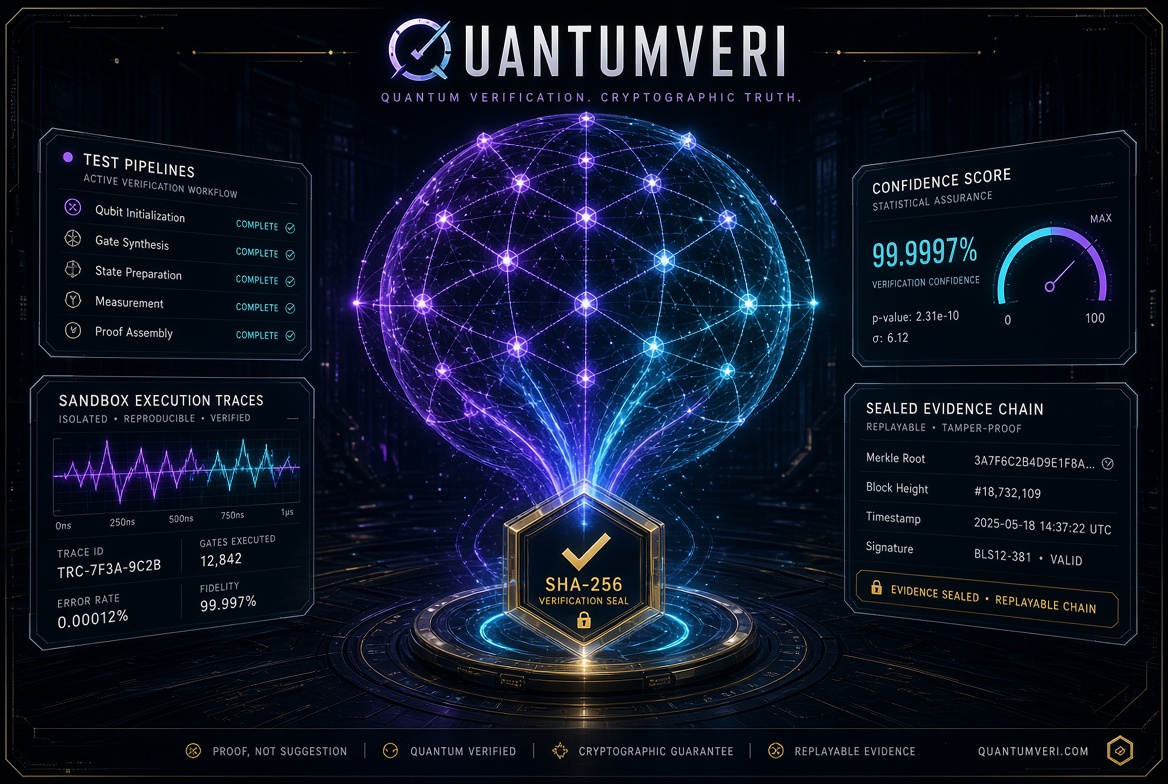 quantumveri.com logo concept