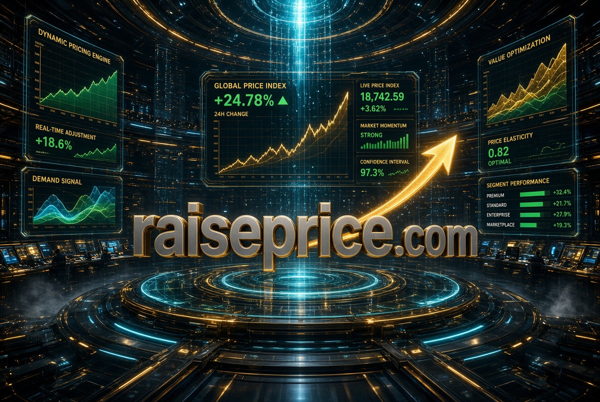 raiseprice.com logo concept
