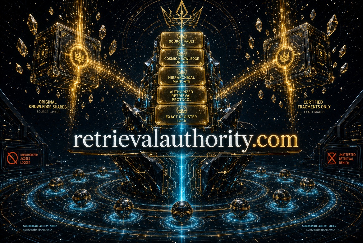 retrievalauthority.com logo concept