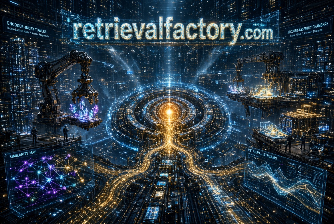 retrievalfactory.com logo concept