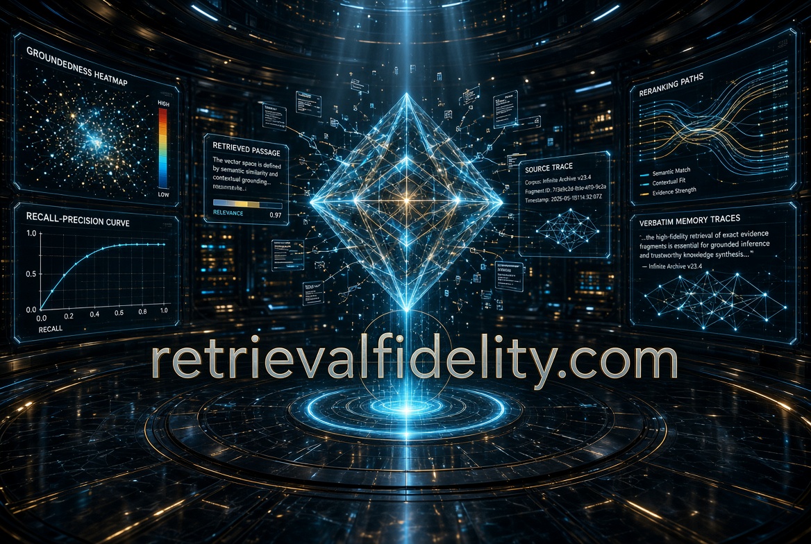 retrievalfidelity.com logo concept