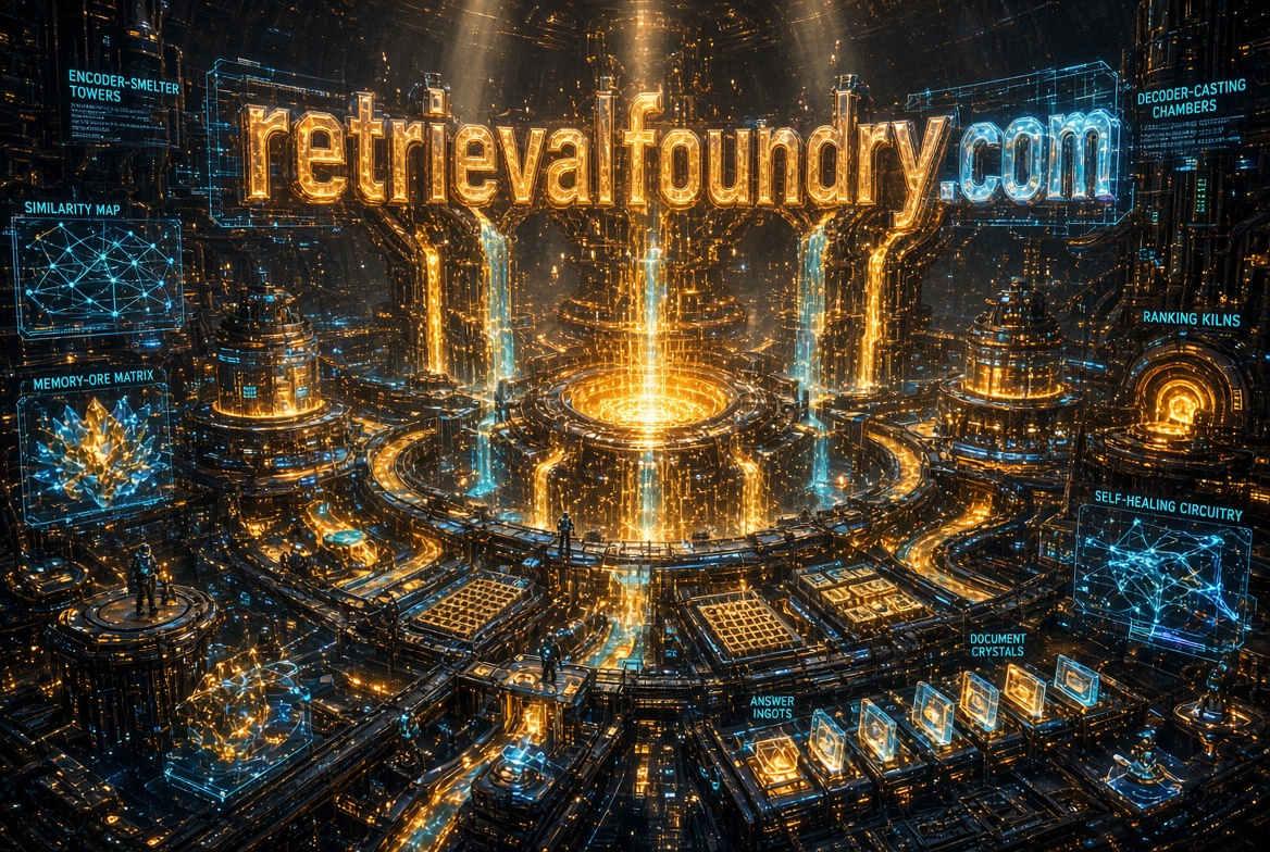 retrievalfoundry.com logo concept