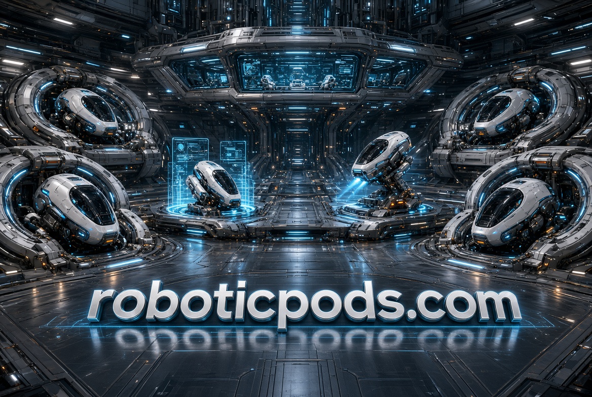 roboticpods.com logo concept