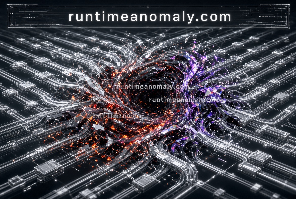 runtimeanomaly.com logo concept