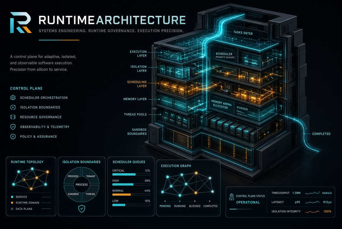 runtimearchitecture.com logo concept