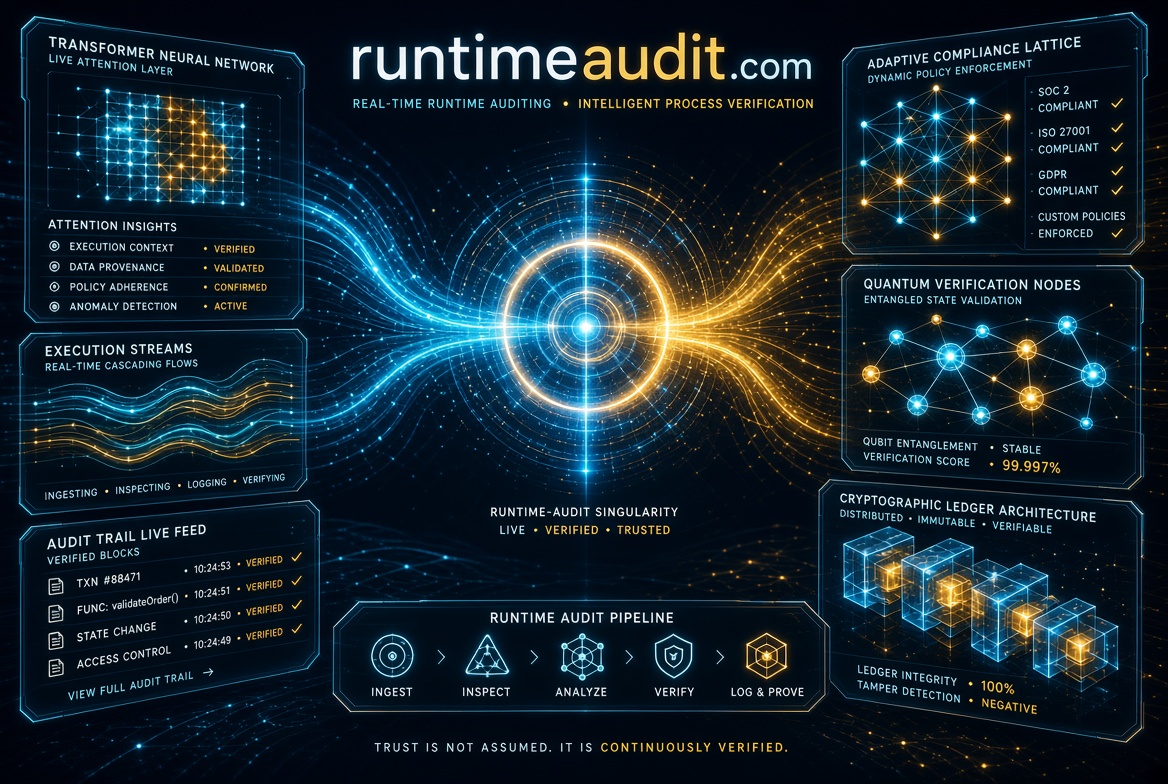 runtimeaudit.com logo concept