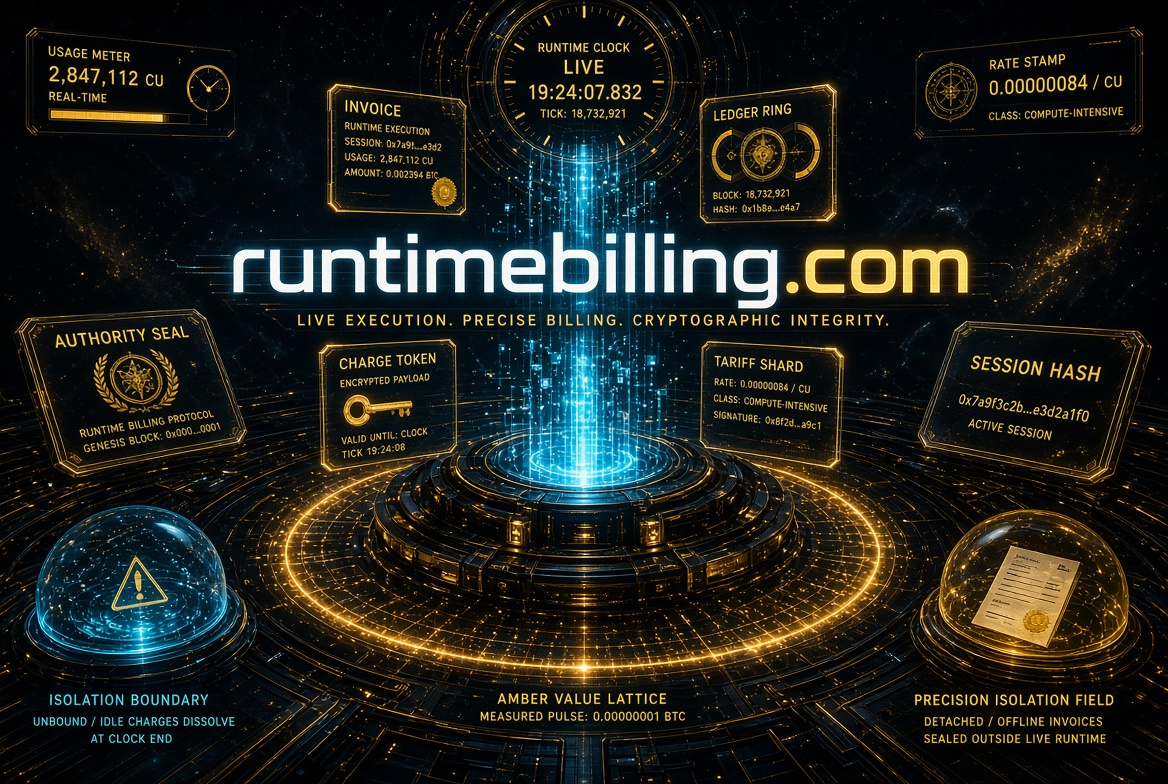 runtimebilling.com logo concept