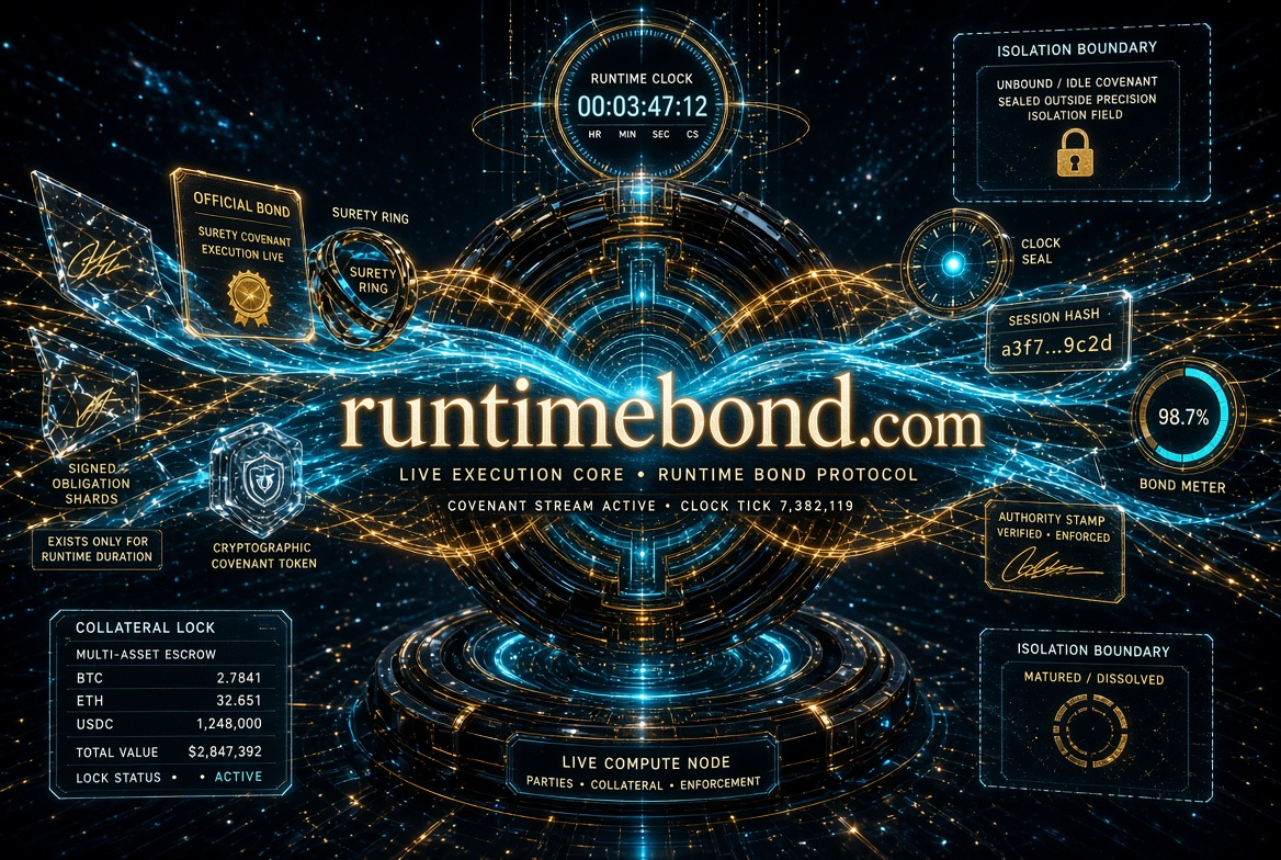 runtimebond.com logo concept