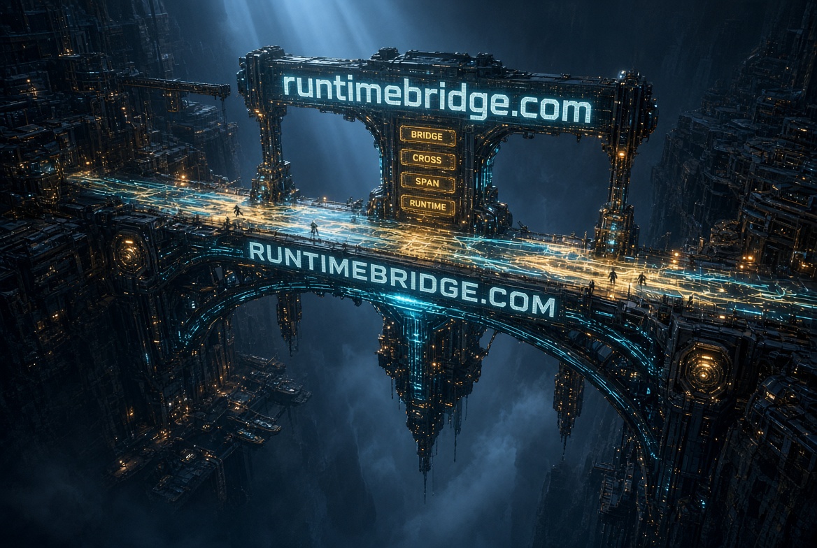 runtimebridge.com logo concept