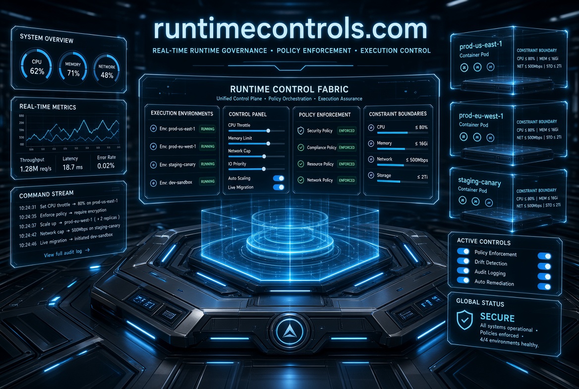 runtimecontrols.com logo concept