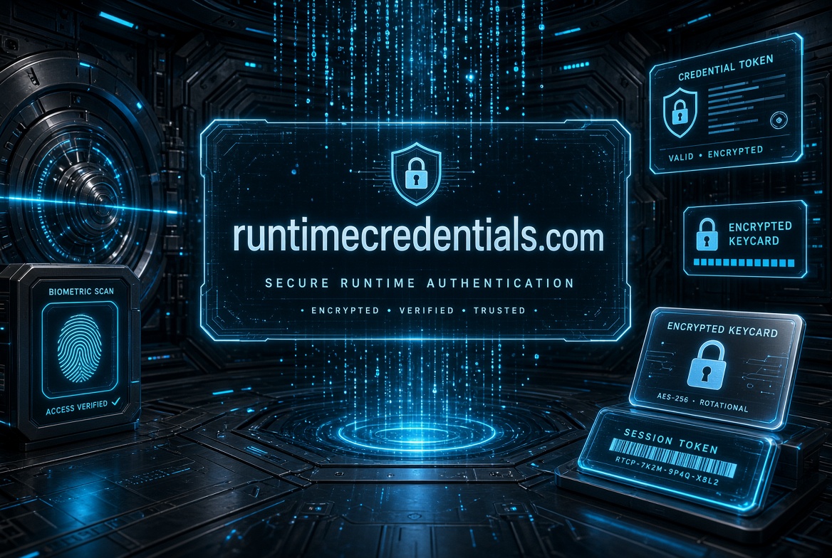 runtimecredentials.com logo concept