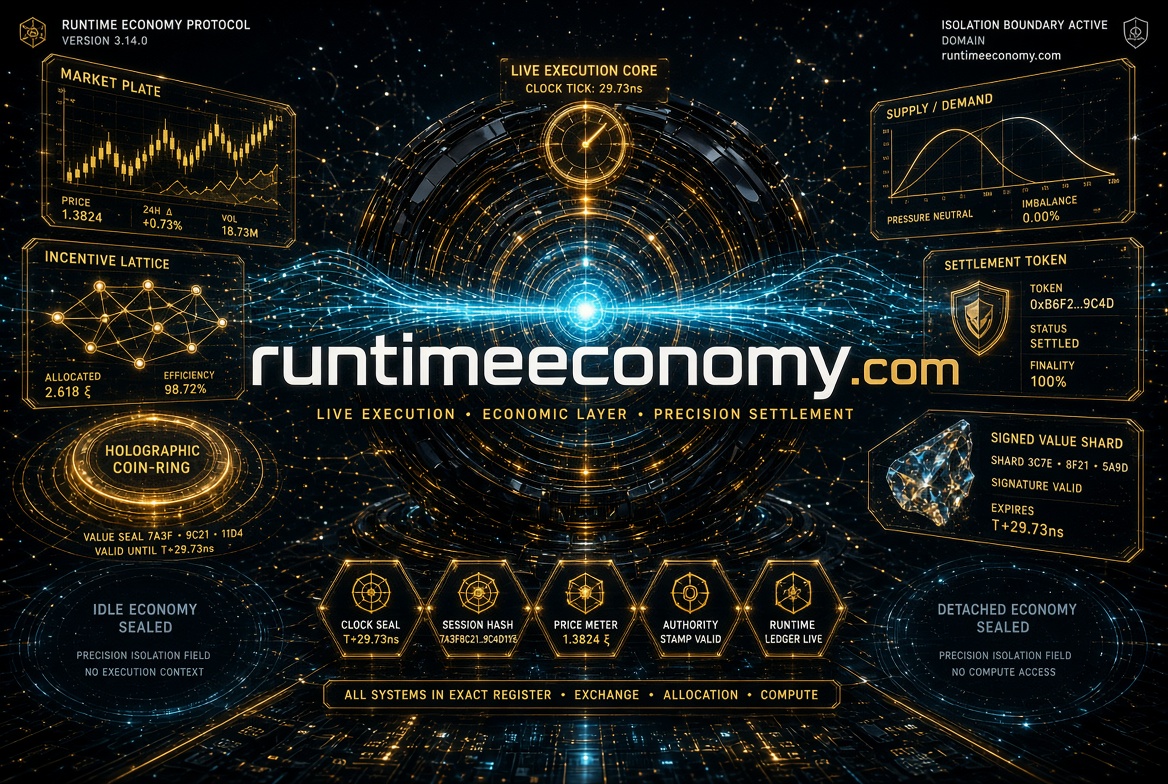 runtimeeconomy.com logo concept