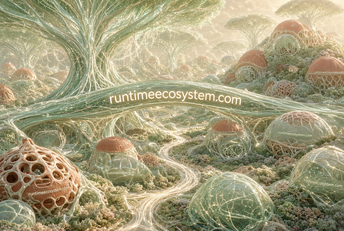 runtimeecosystem.com logo concept
