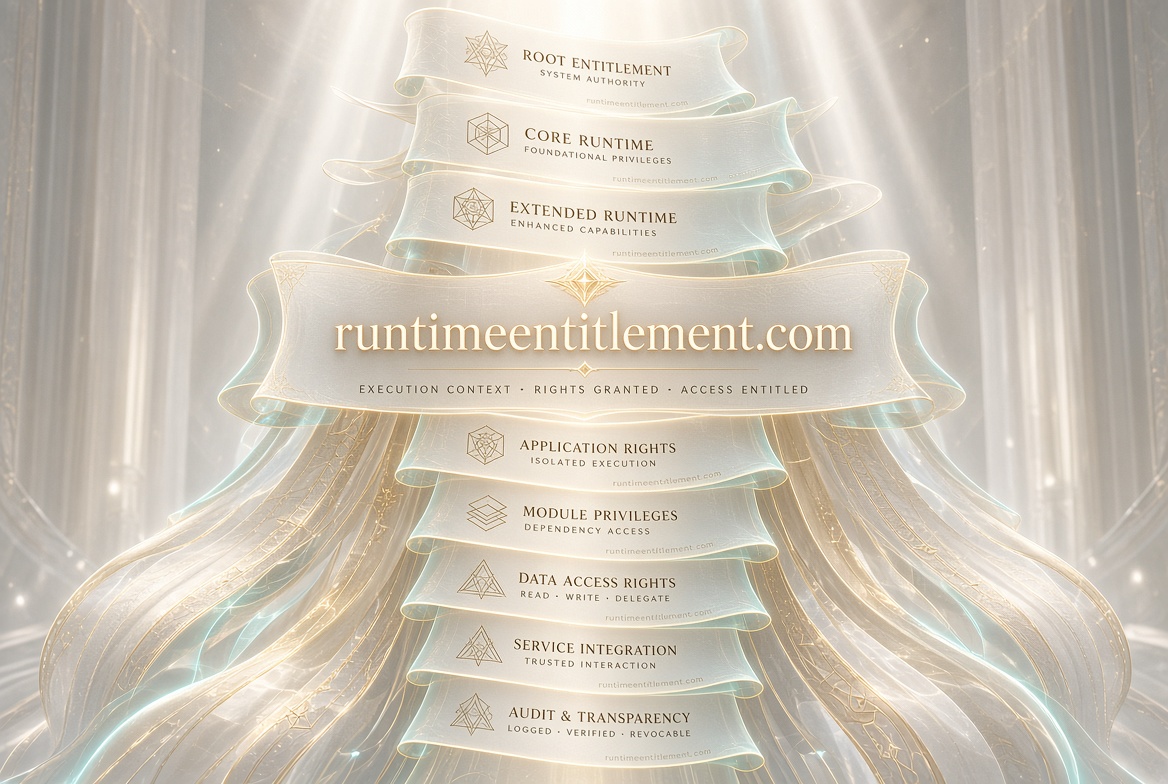 runtimeentitlement.com logo concept