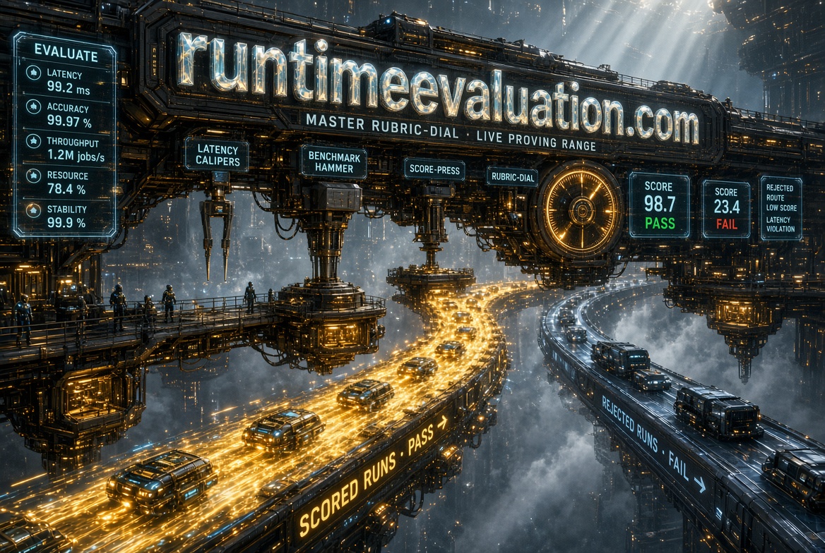 runtimeevaluation.com logo concept
