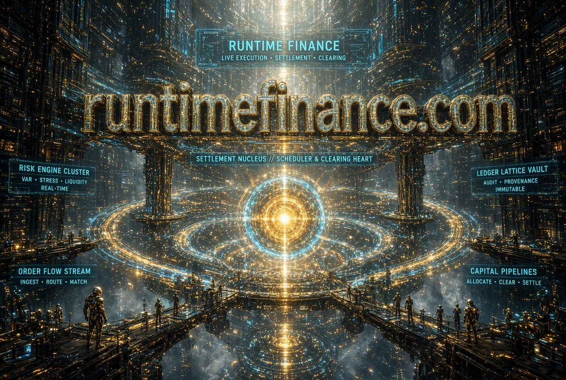 runtimefinance.com logo concept