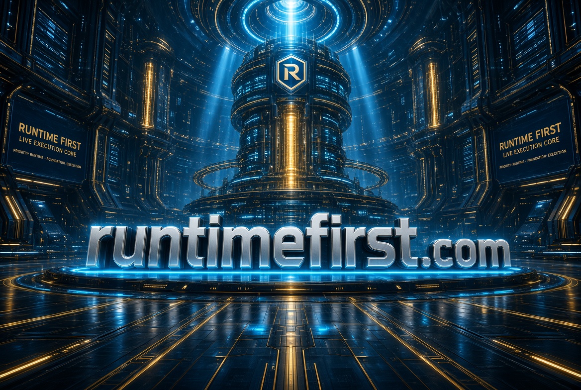 runtimefirst.com logo concept