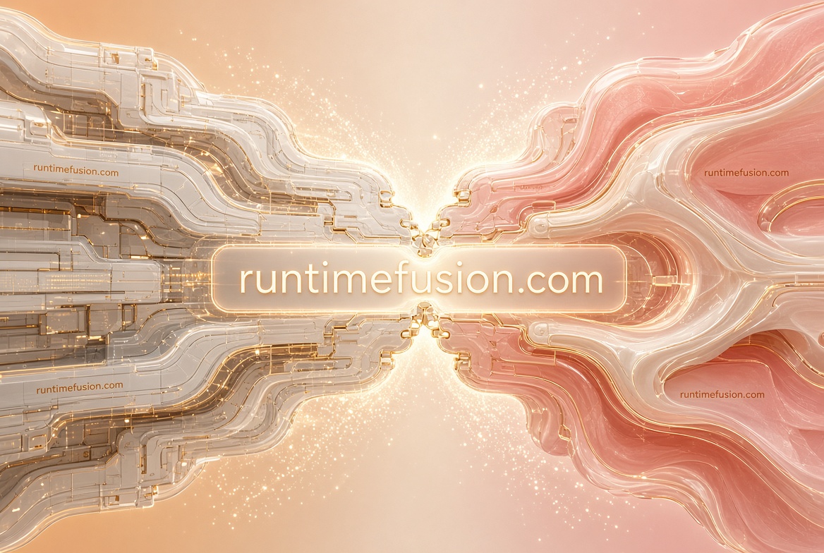 runtimefusion.com logo concept