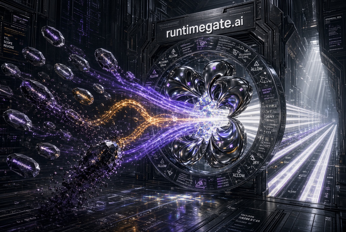 runtimegate.ai logo concept