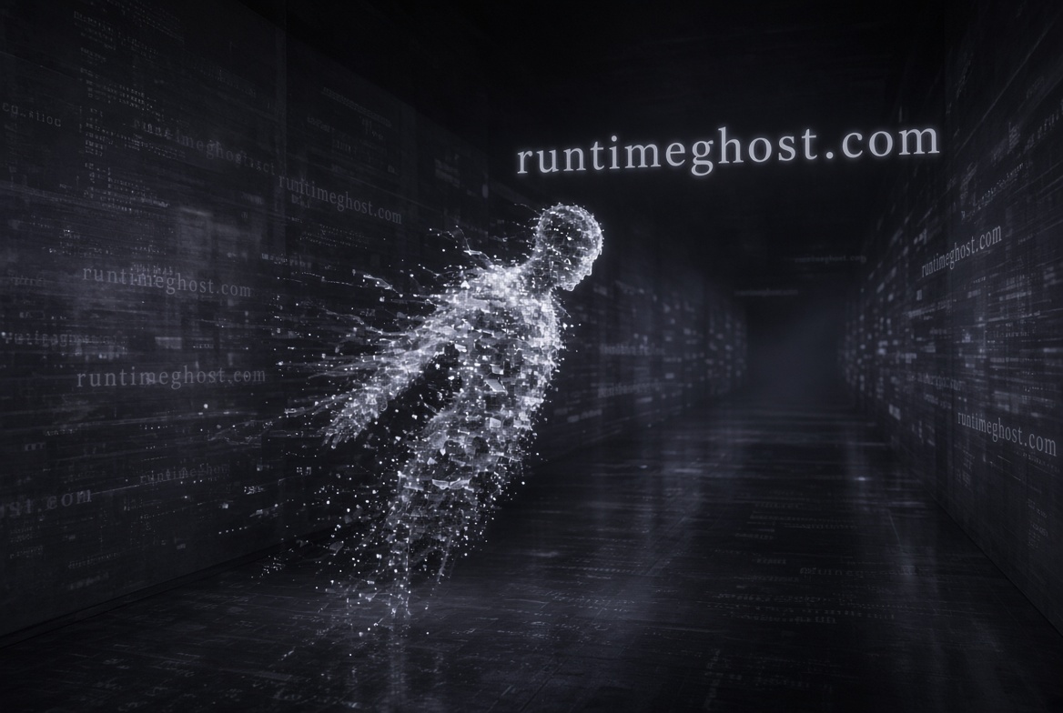 runtimeghost.com logo concept