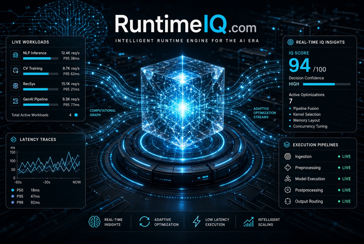 runtimeiq.com logo concept