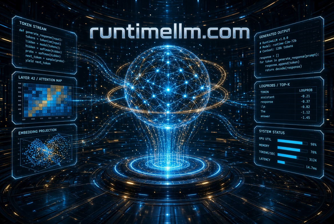runtimellm.com logo concept