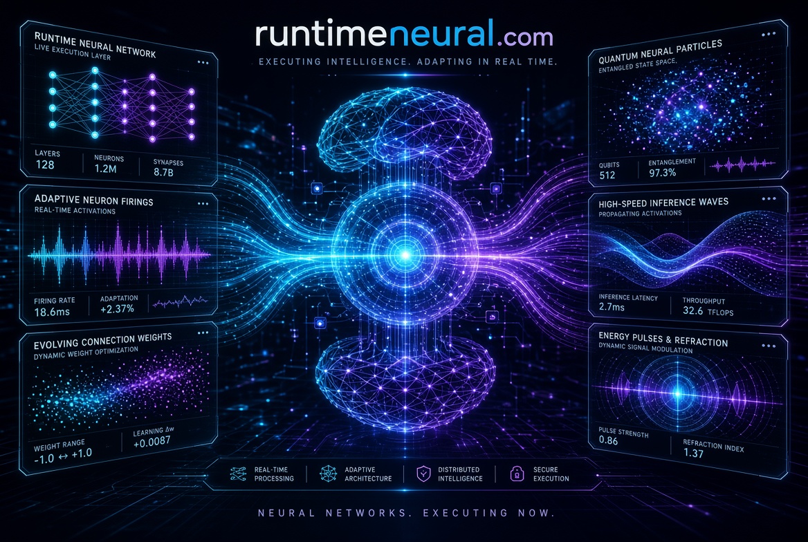 runtimeneural.com logo concept