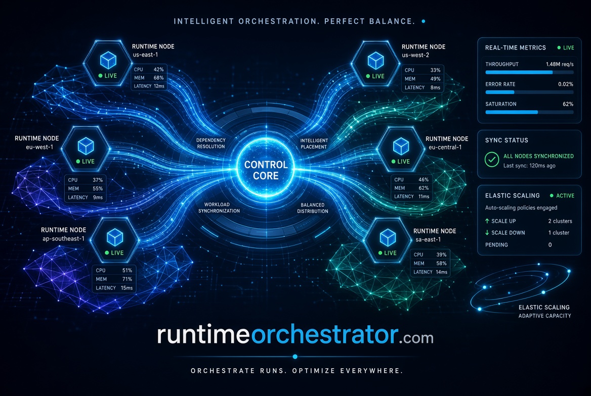 runtimeorchestrator.com logo concept
