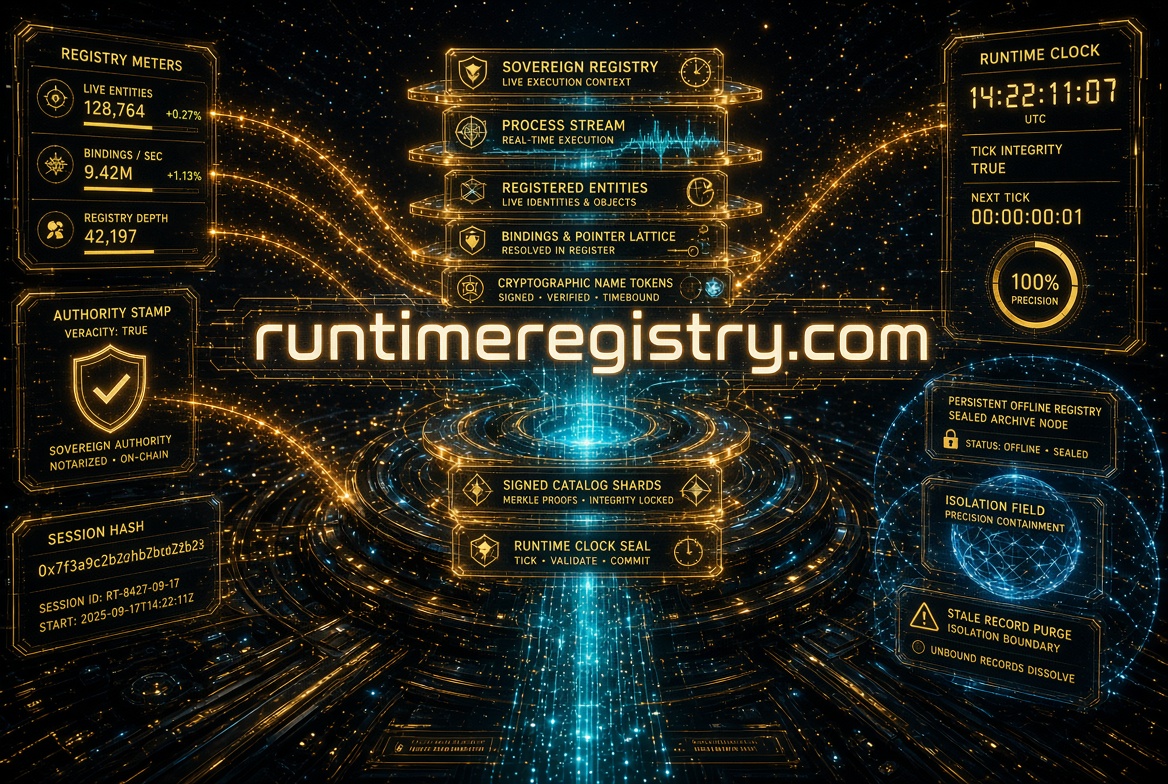 runtimeregistry.com logo concept