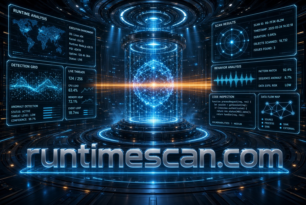 runtimescan.com logo concept