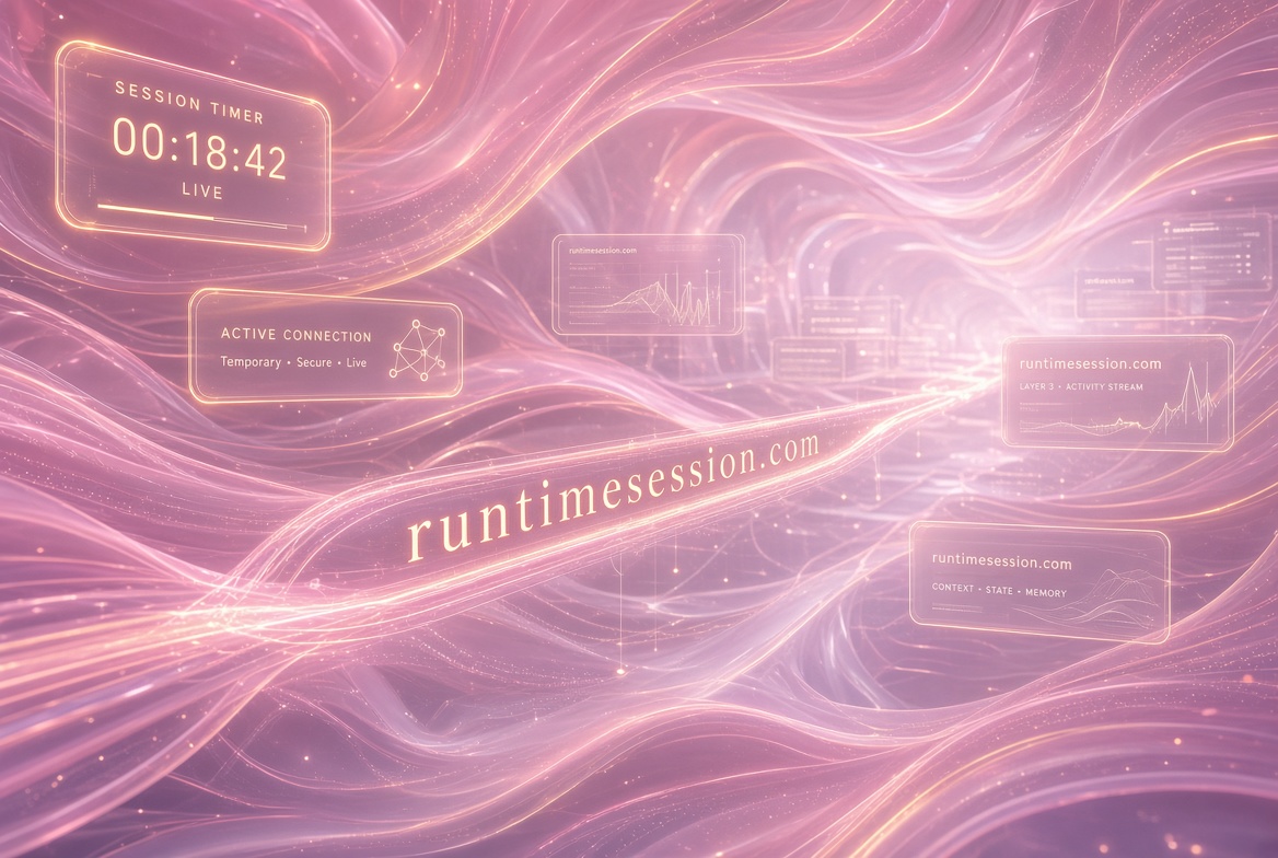 runtimesession.com logo concept