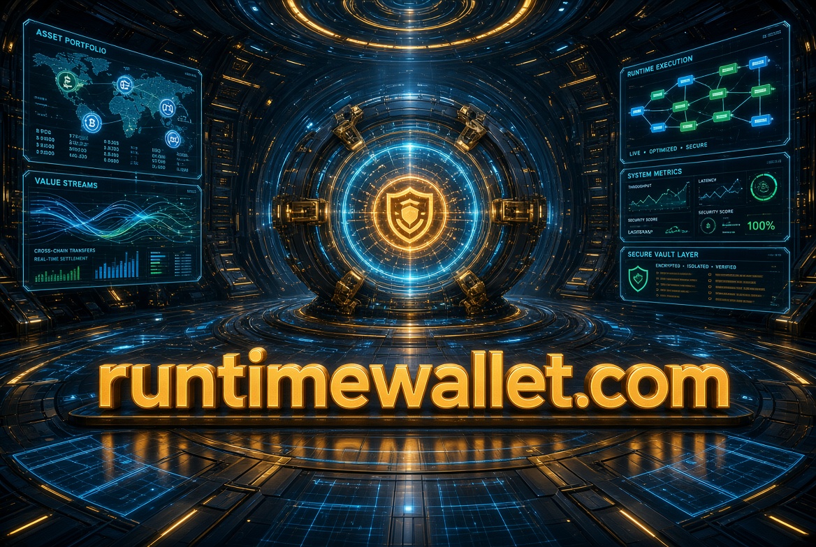 runtimewallet.com logo concept