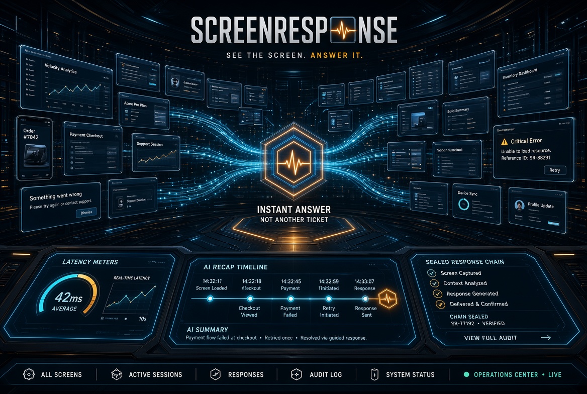 screenresponse.com logo concept