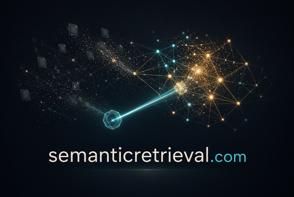 semanticretrieval.com logo concept