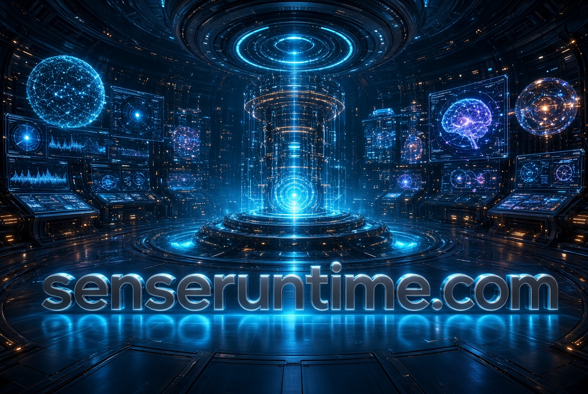 senseruntime.com logo concept