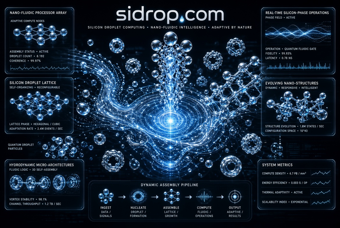 sidrop.com logo concept