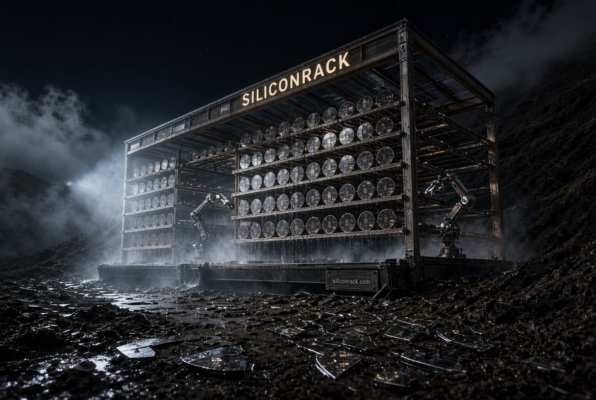 siliconrack.com logo concept